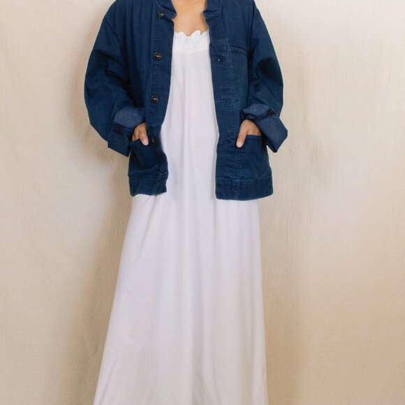 Denim Chore Jacket by Dr Collectors | Size Small-Large - Picture 3 of 8